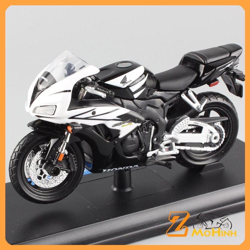 MÔ HÌNH XE MOTO Honda CBR1000RR Đen Trắng - MAISTO tỷ lệ 1:18