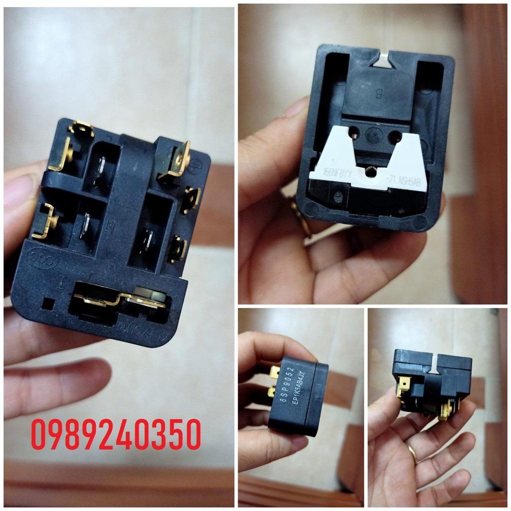 Bộ rơ le tecmic khởi động block tủ lạnh Electrolux hàng mới chính hãng