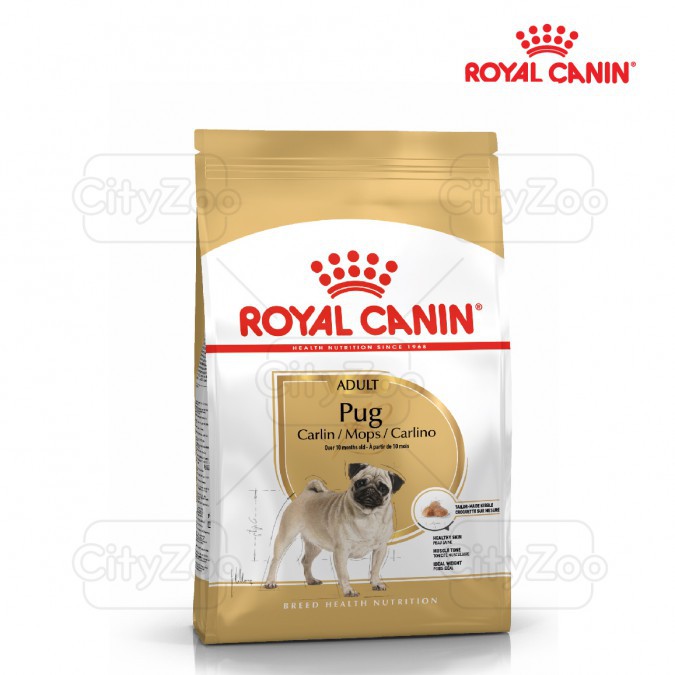 1.5kg(❁´◡`❁)ROYAL CANIN PUG ADULT Dành riêng cho chó Pug trên 10 tháng tuổi.