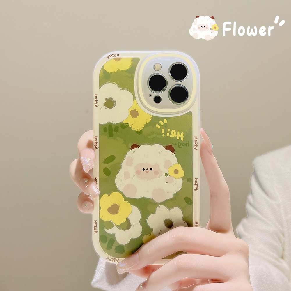 Ốp lưng iphone Ốp Điện Thoại Mềm Họa Tiết Hoạt Hình Cho iPhone 13 13promax 12 11 Xs 7/8p Dinuo case