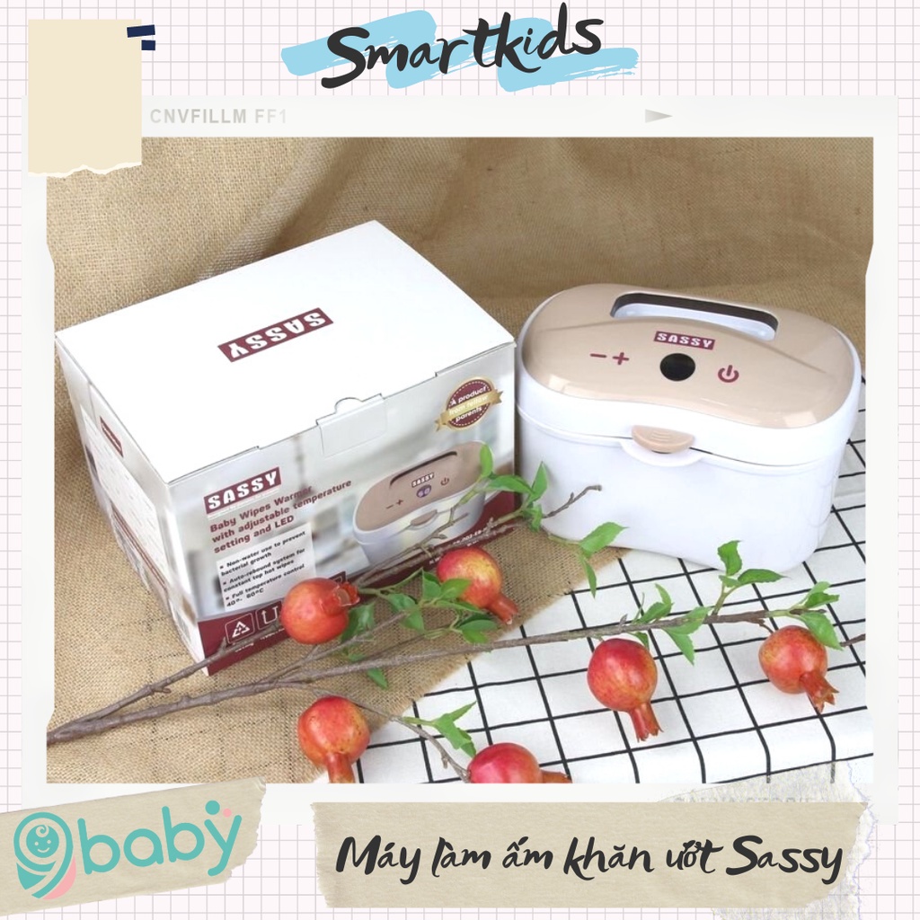 Máy làm ấm khăn ướt - giữ ấm tự động điều chỉnh nhiệt Sassy - SS-002