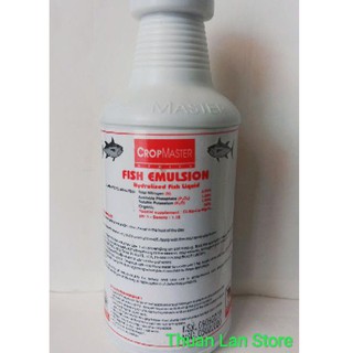 Phân Đạm Cá Mỹ Fish Emulsion chai 500ml