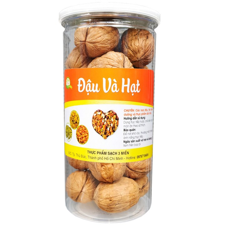 Quả óc chó cao cấp nhập khẩu rất tốt cho bà bầu- Hũ 350g hiệu TPS