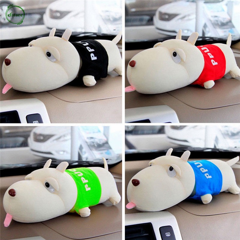 Túi than tre hình chú cún dáng dài 28cm dùng khử mùi cho xe hơi tiện dụng