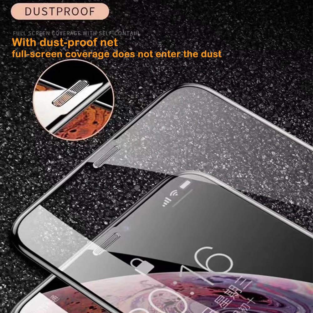 Kính Cường Lực Chống Bụi Cho iphone 15 14 13 12 mini 11 pro max xs xr x plus