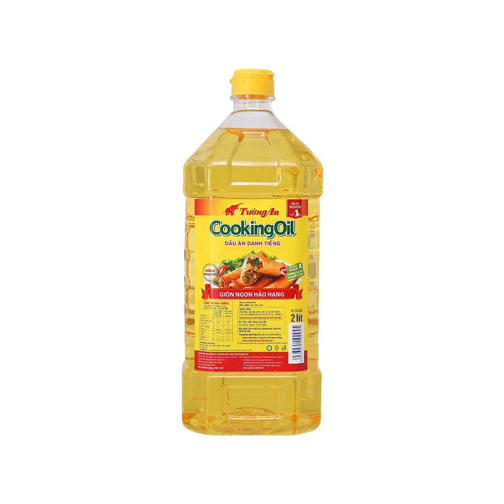 Dầu thực vật Tường An Cooking oil chai 2 lít