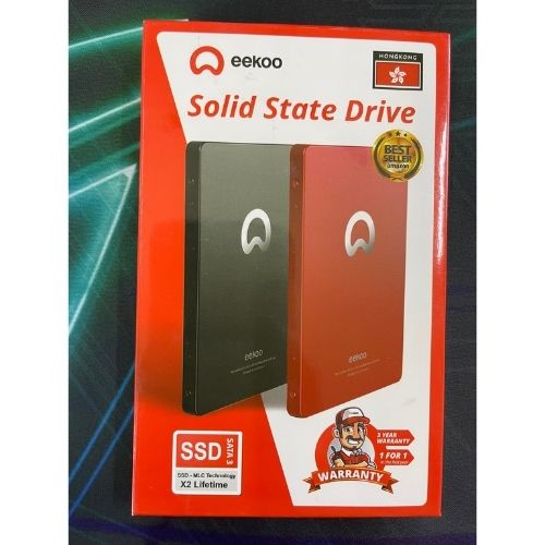 Ổ cứng SSD 128GB, 256GB eekoo 2.5 sata III, Hàng chính hãng- Bảo hành 3 năm | BigBuy360 - bigbuy360.vn