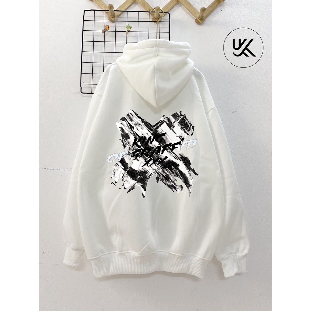 Áo Nỉ HOODIE Dây Kéo KING GRAFFITI XXX, Form Rộng Ulzzang Unisex , hoodie nỉ bông cao cấp, nam nữ. kkimshop