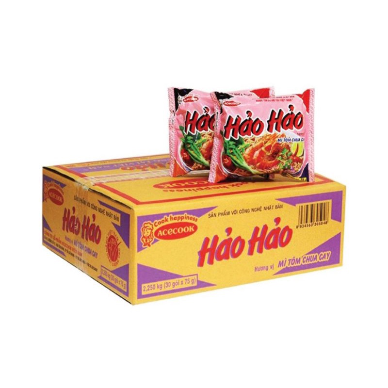 Thùng mì hảo hảo 30 gói