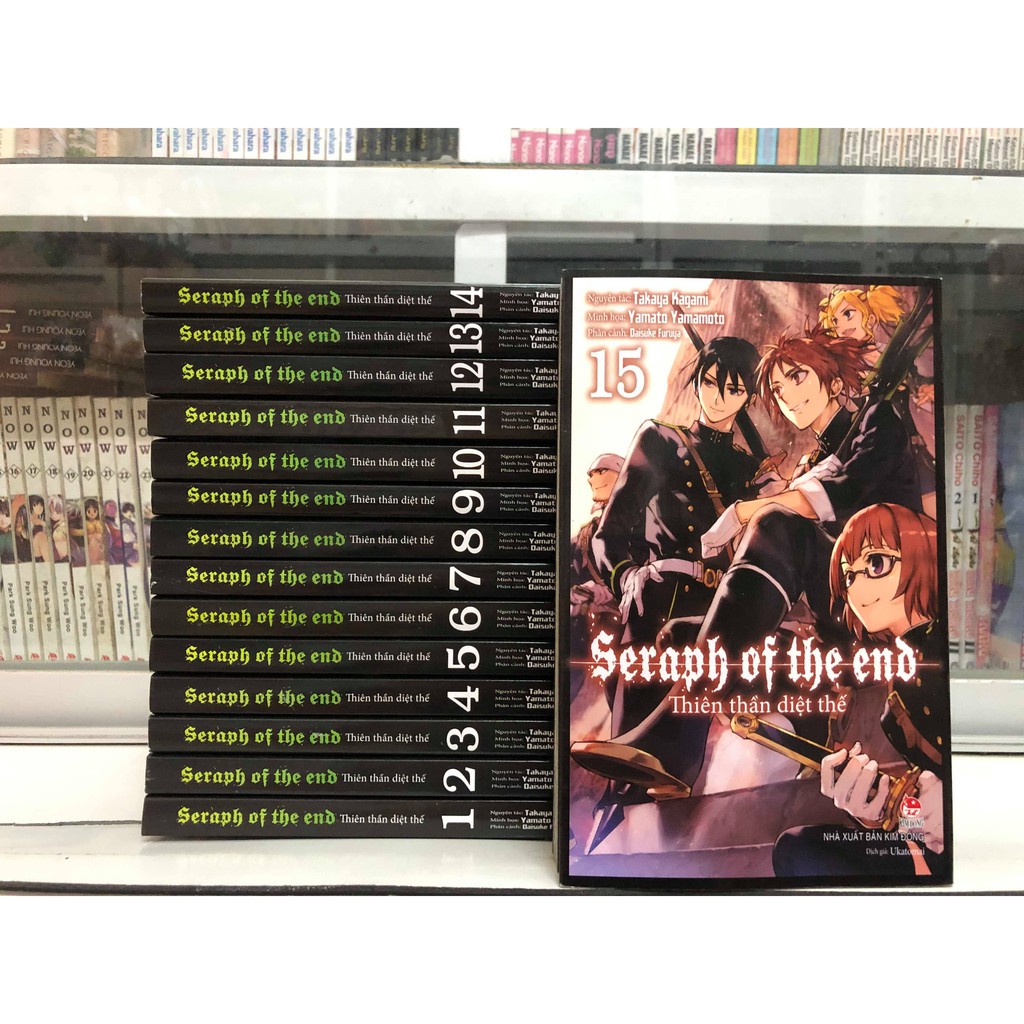 [Mã LIFEXANH03 giảm 10% đơn 500K] Truyện tranh Thiên thần diệt thế - Bộ 22 tập - Seraph of the End - NXB Kim Đồng