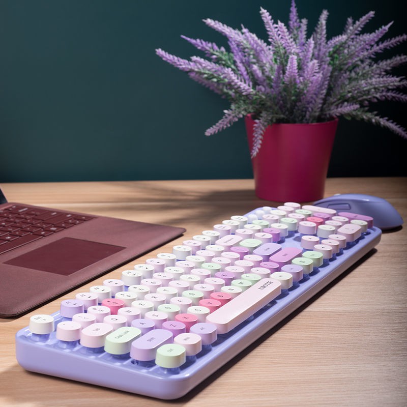 Bàn Phím Cơ Chơi Game Không Dây Bluetooth 2022 Có Đèn Led Nền