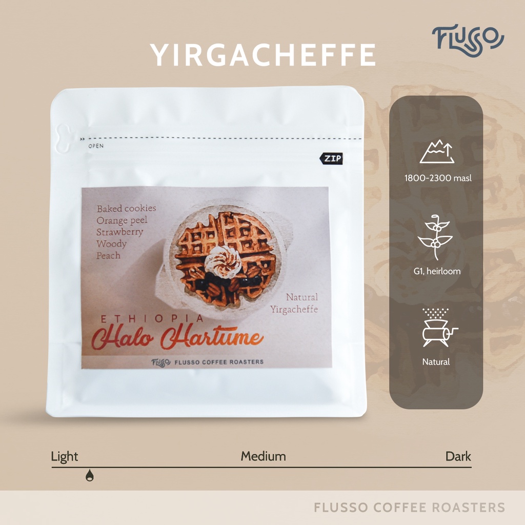 Cà Phê Specialty Ethiopia Yirgacheffe Halo Hartume Natural