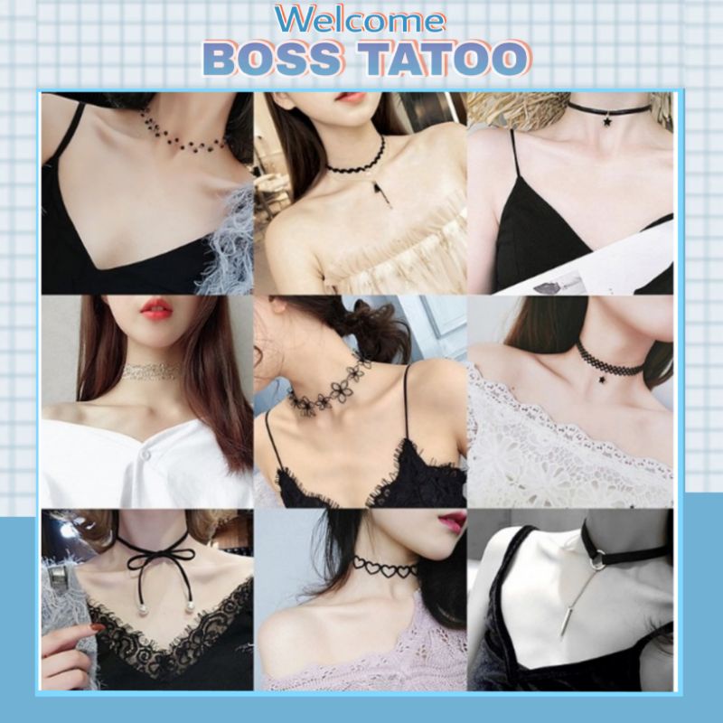 Vòng cổ choker đẹp xinh xắn, dây chuyền thời trang