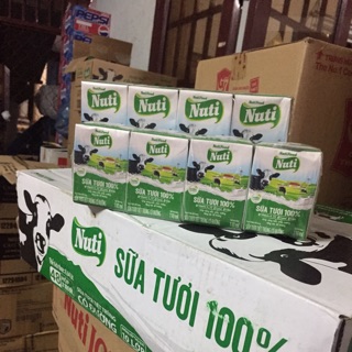 Sữa tươi tiệt trùng 100% nutifood 110ml