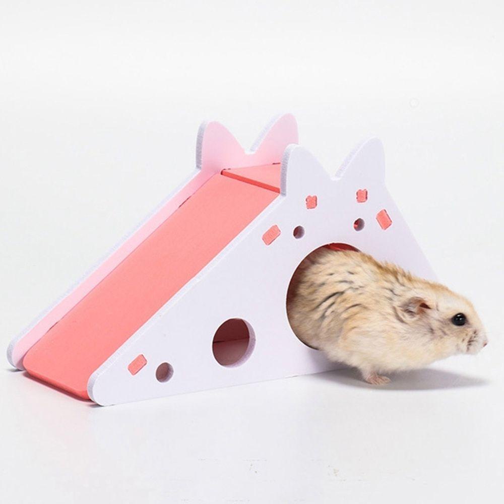 Ngôi Nhà Gỗ Đồ Chơi Cho Chuột Hamster