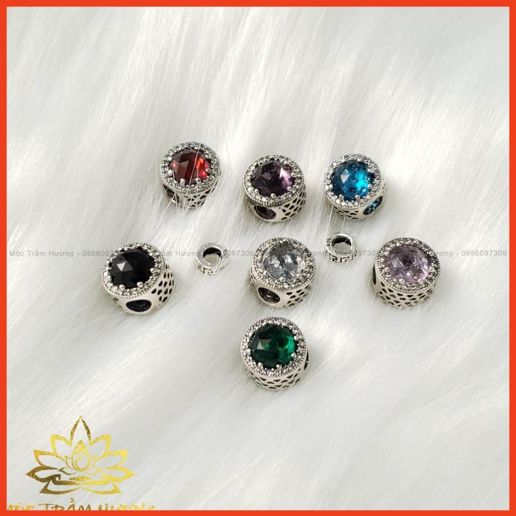 💥479k💥Vòng Tay Trầm Hương Tự Nhiên Tròn Đơn Tốc Việt - 8/10/12/14mm MIX Charm  Bạc s925 Phong Thủy - Hợp Mệnh