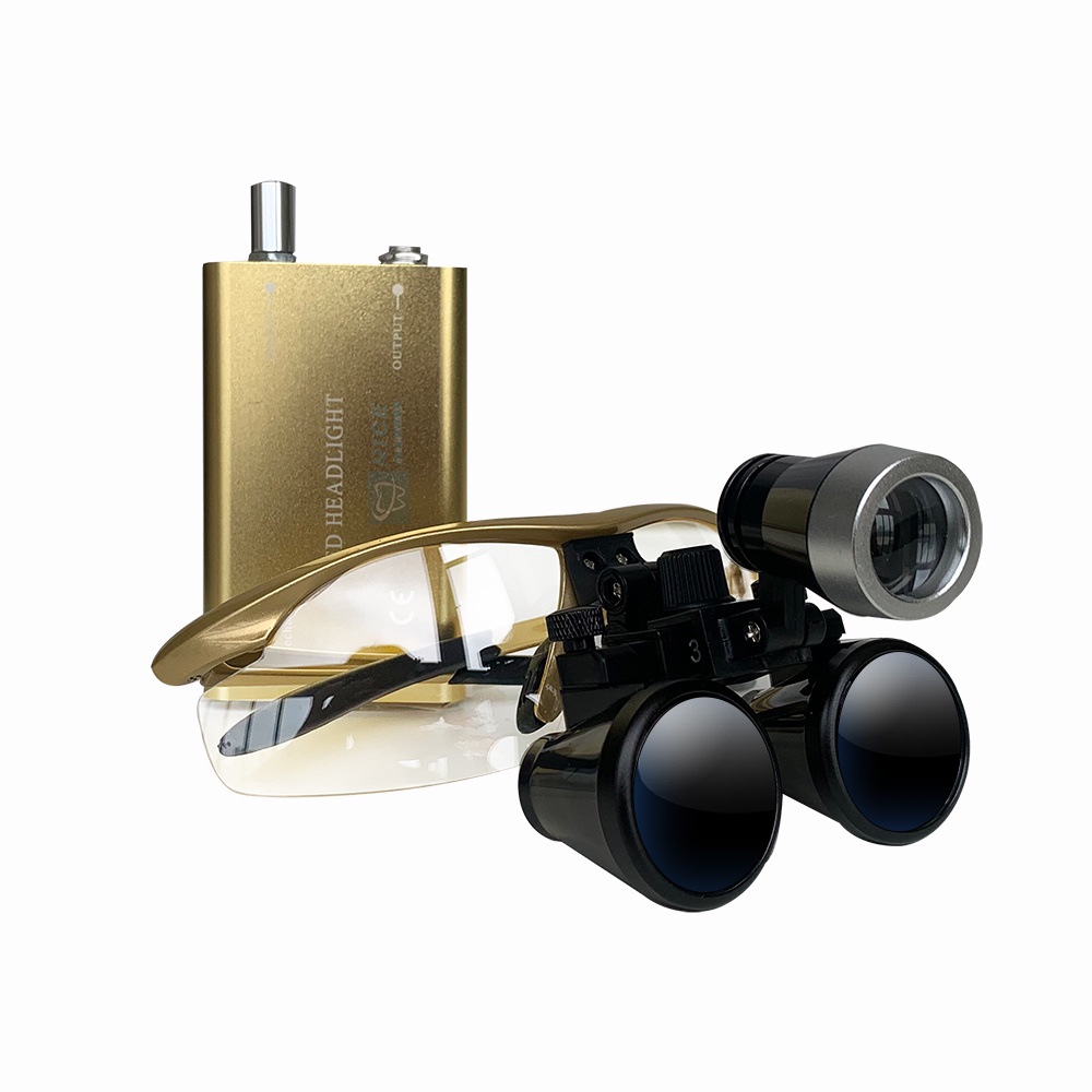 Kính Lúp Phóng Đại 2.5X 3.5X Có Đèn LED Cho Nha Sĩ