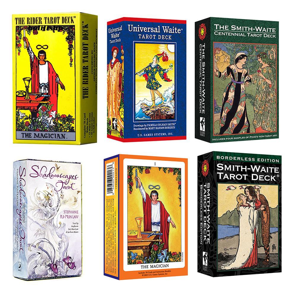 BLLP_Tarot Rider Shallow English Version Mysterious Cards Family Party Supplies Gift