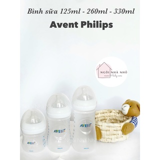 Bình sữa Avent Natural 125ml - 260ml - 330ml