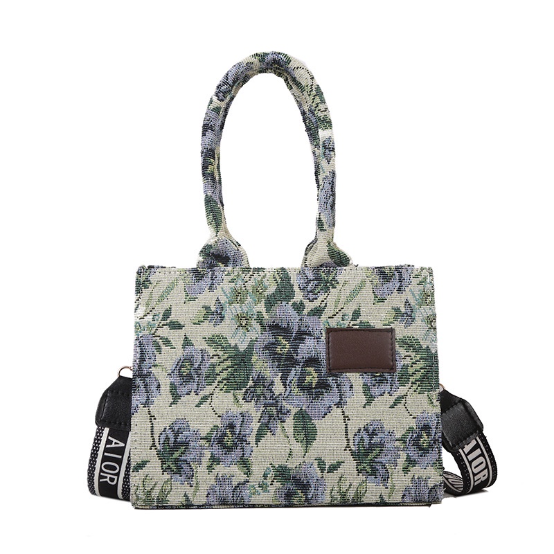 Túi Xách Cỡ Lớn In Họa Tiết Phong Cách Phương Tây Thời Trang Mới Cho Nữ