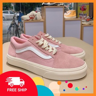 giày vans custom ( hồng ) _Năng Động_Trẻ Trung_Cá Tính