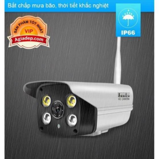 Camera wifi giám sát ngoài trời chống nước camhi 720p - Loại xịn độ bền cao