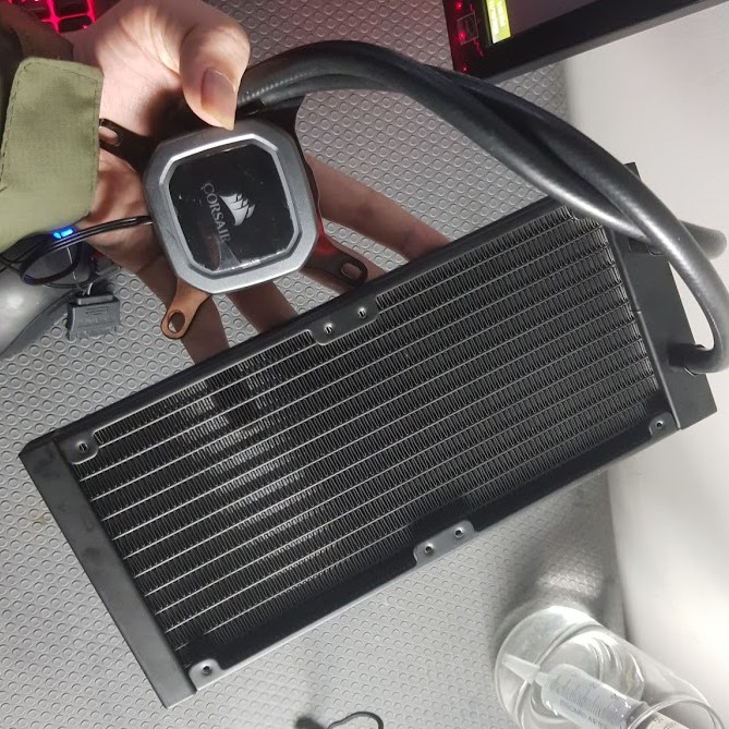 Tản nhiệt nước CPU NZXT ROG EK Corsair hiệu năng cực tốt