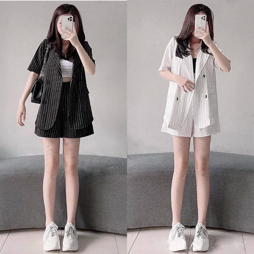 Set vest tay lỡ cao cấp Nu.Store 101 | BigBuy360 - bigbuy360.vn