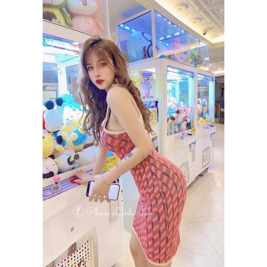 Váy len yếm bồng siêu hót (new)