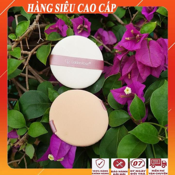 [ FreeShip - BÁN TRI ÂN ] Sét 2 cái Bông mút tán kem nền, lót, BB, CC siêu đẹp/ Bông mút trang điểm cao cấp golden rose