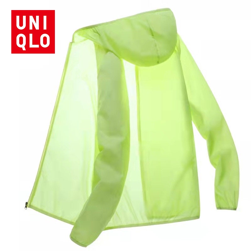 Uniqlo Áo Khoác Thể Thao Chống Tia UV Thoáng Khí Màu Sắc Thời Trang Mùa Hè Cho Nam Và Nữ