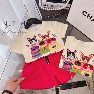 Bộ con vật 3 mẫu cho bé gái