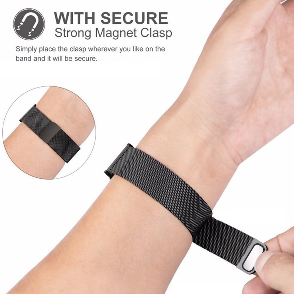 Dây Đeo Thay Thế Bằng Thép Không Gỉ Cho Huami Amazfit GTR 47mm Amazfit GTS Stratos 3 2