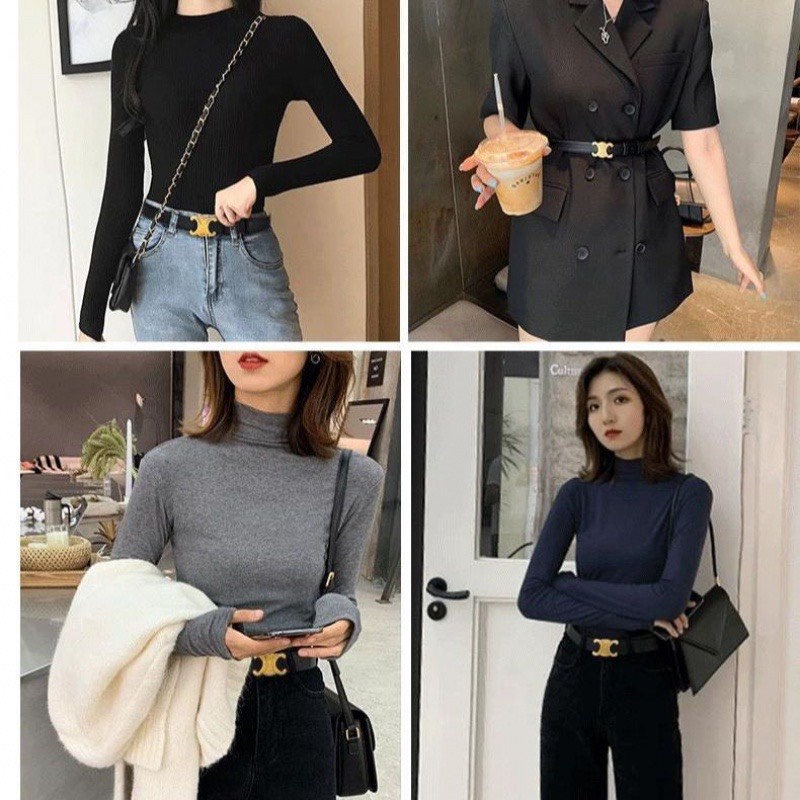 Thắt lưng nữ bản 2.5cm cao cấp (Quà tặng 55k), dây thắt lưng nữ hàng đẹp (được kiểm hàng)