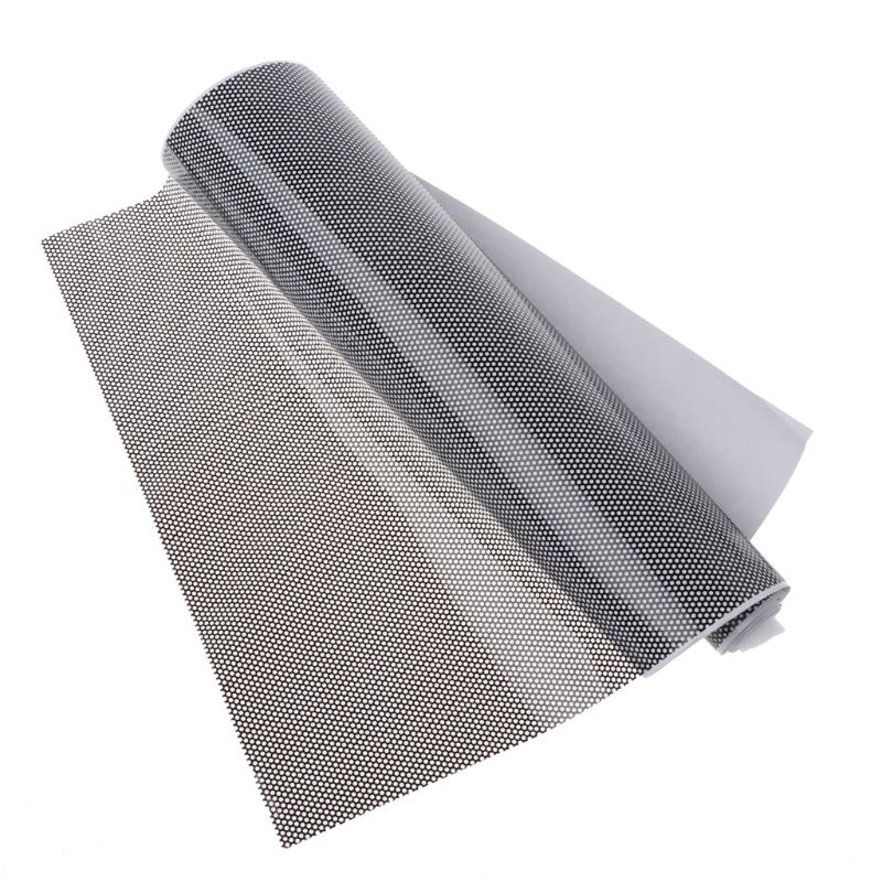 Miếng Dán Màu Bạc Chống Nắng Cho Đèn Pha Xe Hơi Kích Thước 50x106cm