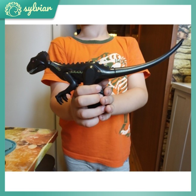 Mô Hình Đồ Chơi Lego Khủng Long T-rex Màu Xanh Lá 24-28cm