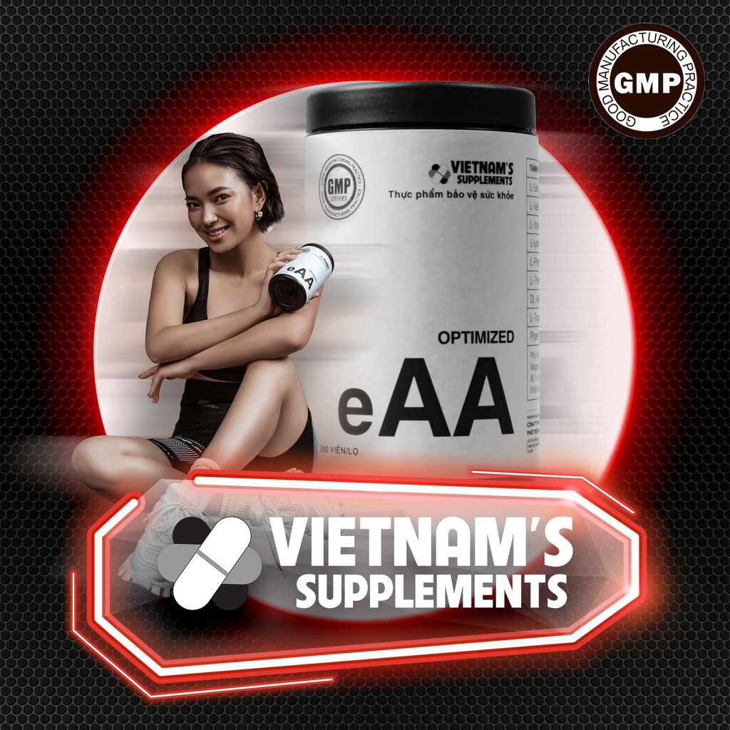 Viên uống bổ sung amino acid Vietnam's Supplements Optimized EAA 300 viên/lọ