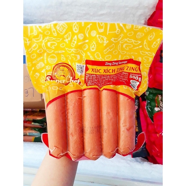 1Kg Xúc Xích CP Zing Zing (10 cây/bịch 500g) - SHIP NHANH HCM | BigBuy360 - bigbuy360.vn