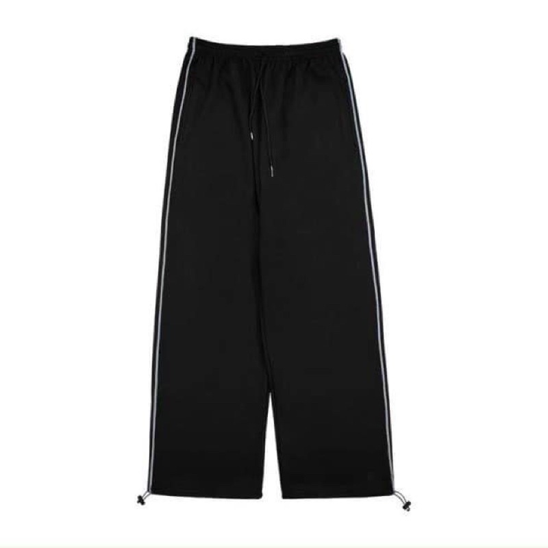 Quần Jogger soch trắng thể thao, Phong cách Ulzzang Hàn quốc cá tính (40-75kg)