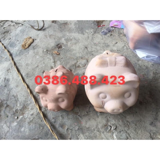 Heo đất chưa sơn