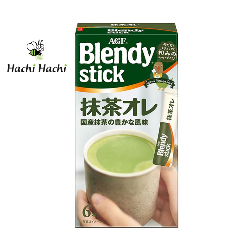 Bột trà sữa trà xanh Matcha Ajinomoto AGF Au lait Blendy 60g