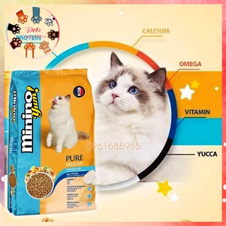 Minino Yum thức ăn cho mèo mọi lứa tuổi - Hạt khô Minino thức ăn thú cưng