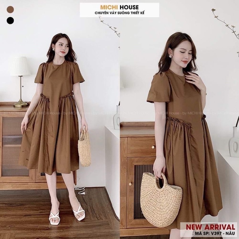 Đầm maxi bigsize dáng suông 55-90ký ( ML1002)