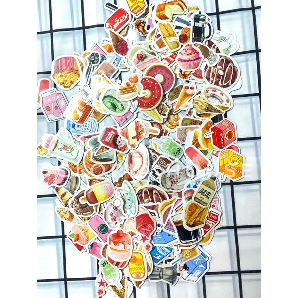 Mix 40 sticker đồ ăn-uống