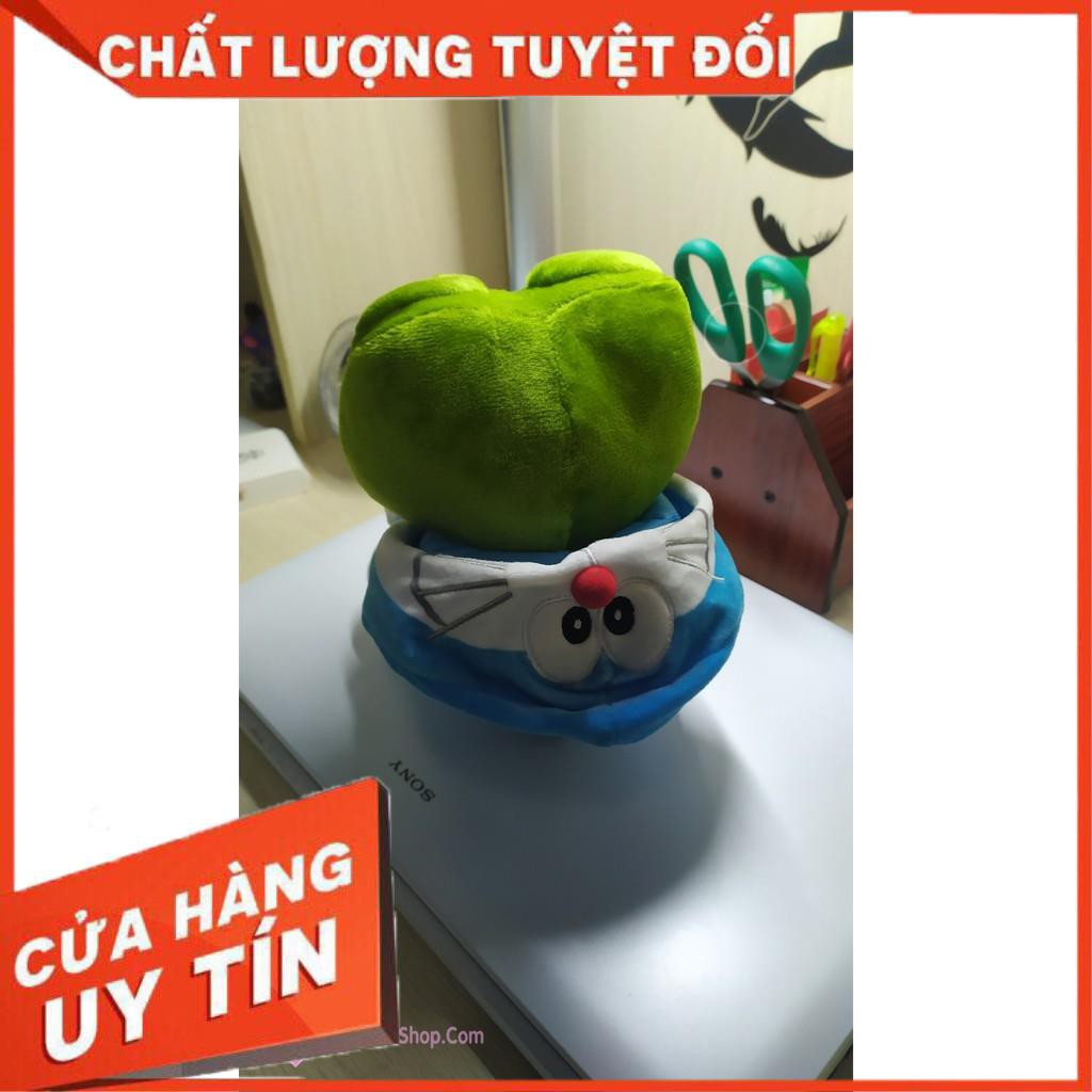 Ếch xanh pepe lai Doremon - Frog Pepe