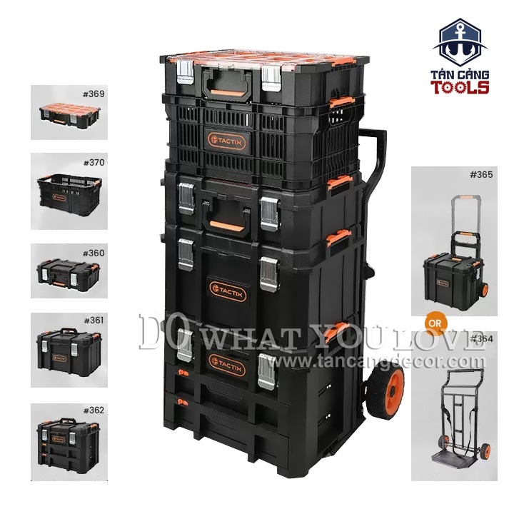 Giỏ Nhựa Kết Nối Heavy Duty Modular Tactix 320370