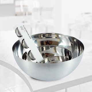 Set 3 bát inox IKEA cao cấp