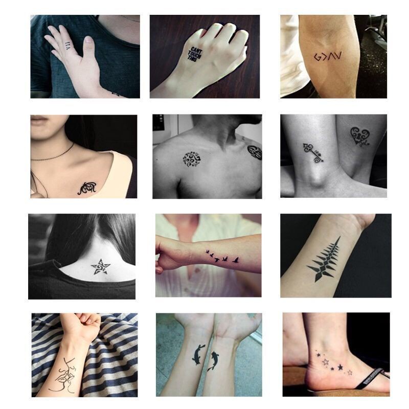 Hình Xăm Dán Cánh Tay/Hình Xăm Tạm Thời Chống Thấm Nước Lâu Trôi Cho Nam Và Nữ