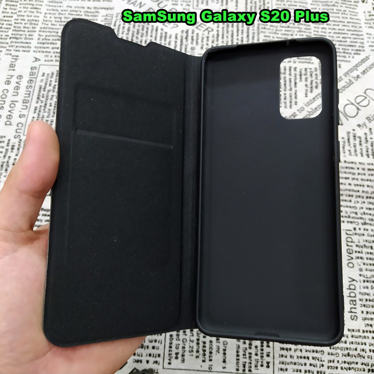 Bao Da Samsung Galaxy S20 / S20 Plus / S20 Ultra Kiểu Dáng Gấp 2 Mặt Và Có Phối Ví Sang Trọng | BigBuy360 - bigbuy360.vn