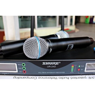 MICRO KHÔNG DÂY SHURE UR 24D Cao Cấp - SP Nhập Khẩu